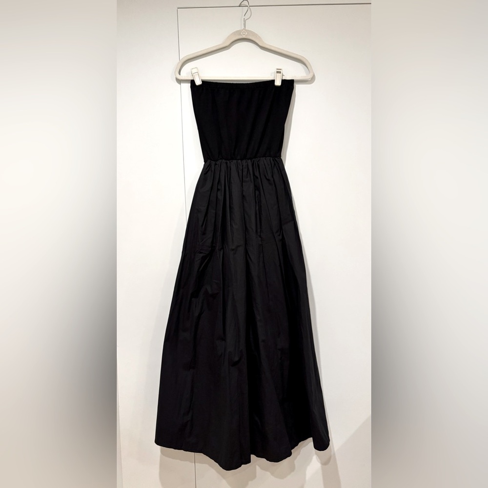 The Frankie Shop Tamo Black Strapless Dress. New with tags. M
